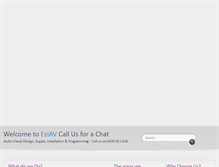 Tablet Screenshot of eziav.com.au